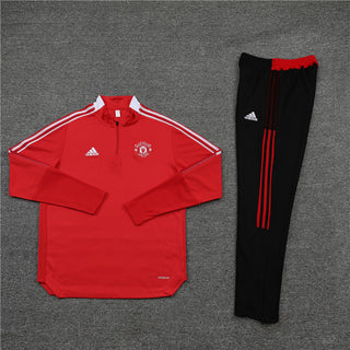 1/4 zip Manchester United Tracksuit 21/22