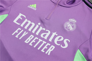 1/4 zip Real Madrid tracksuit 22/23