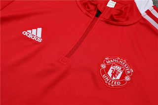 1/4 zip Manchester United Tracksuit 21/22