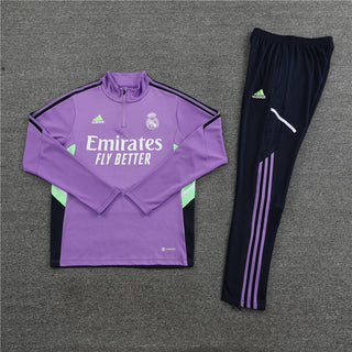 1/4 zip Real Madrid tracksuit 22/23