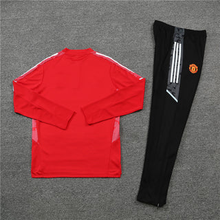 1/4 zip Manchester United Tracksuit 21/22