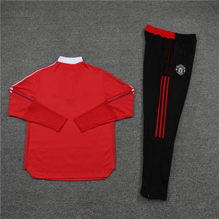 1/4 zip Manchester United Tracksuit 21/22