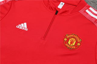 1/4 zip Manchester United Tracksuit 21/22