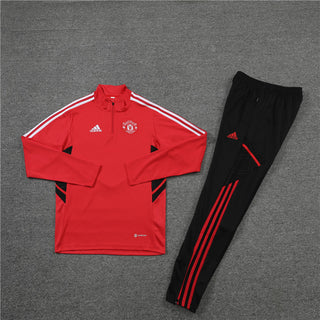 1/4 zip Manchester United tracksuit 22/23